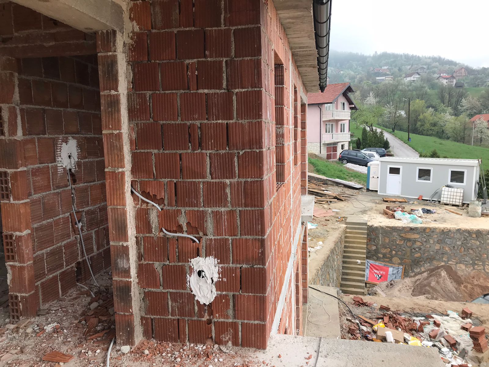 Electrical Installation Update Photos – 5 April 2018