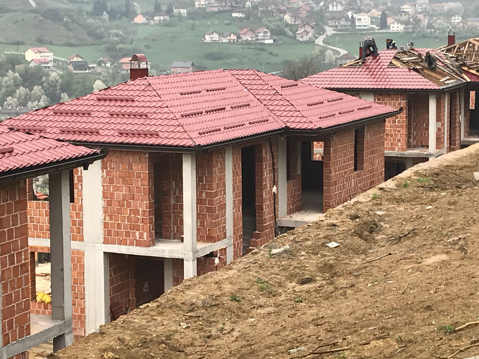 Roof Work Update Photos – 1 April 2018